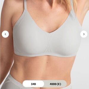 Honeylove Women's Sleek Silver Bra